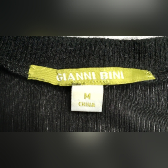 Gianna Bini women's black body suit size medium - Picture 5 of 6